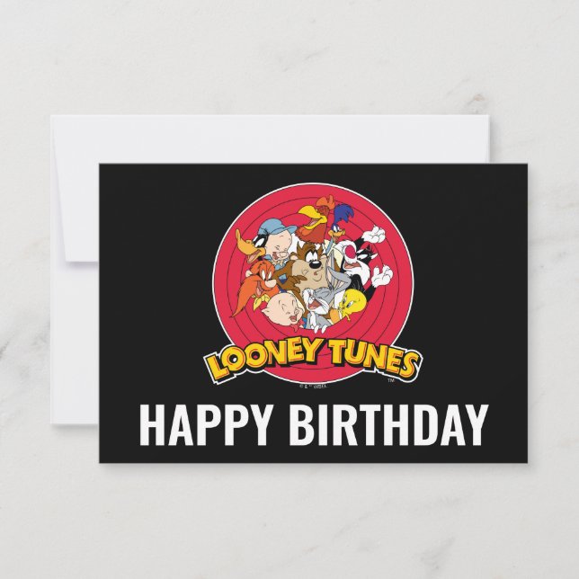 Carte LOONEY TUNES™ Character Logo (Devant)