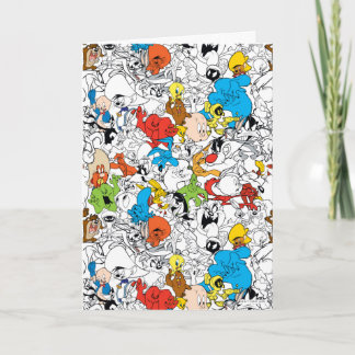 Carte LOONEY TUNES™ Color Pop Motif