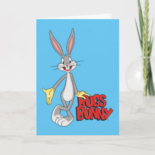 Carte LOONEY TUNES™ Rires rétro   BUGS BUNNY™