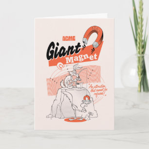 Carte LOONEY TUNES™   WILE E. COYOTE™ ACME Géant Magnet