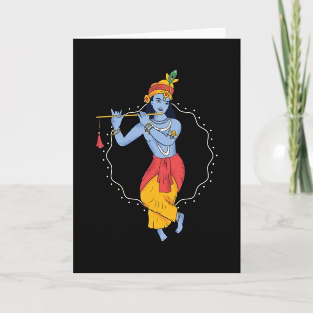 Carte Lord Krishna (Devant)