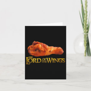 Carte Lord Of The Wings - Drôle Barbecue Et Cadeau Chef
