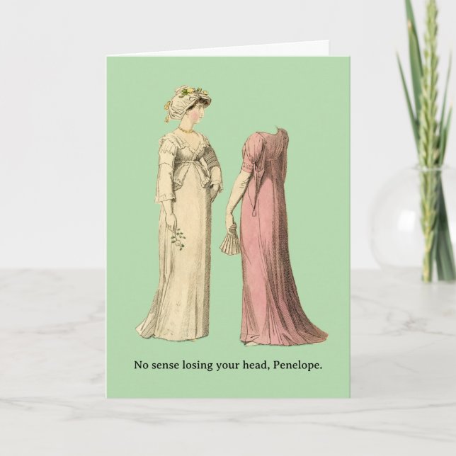 Carte Losing Your Head (Devant)