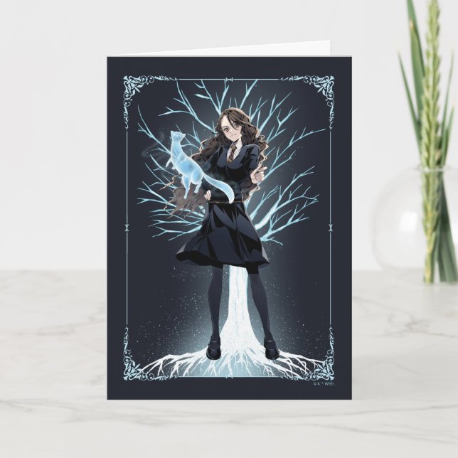 Carte L'Otter Patronus d'Anime Hermione Granger (Devant)