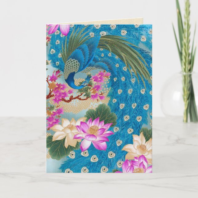 Carte Lotus du paon (Devant)