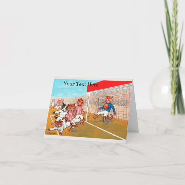 Carte Louis Wain Football (Devant)