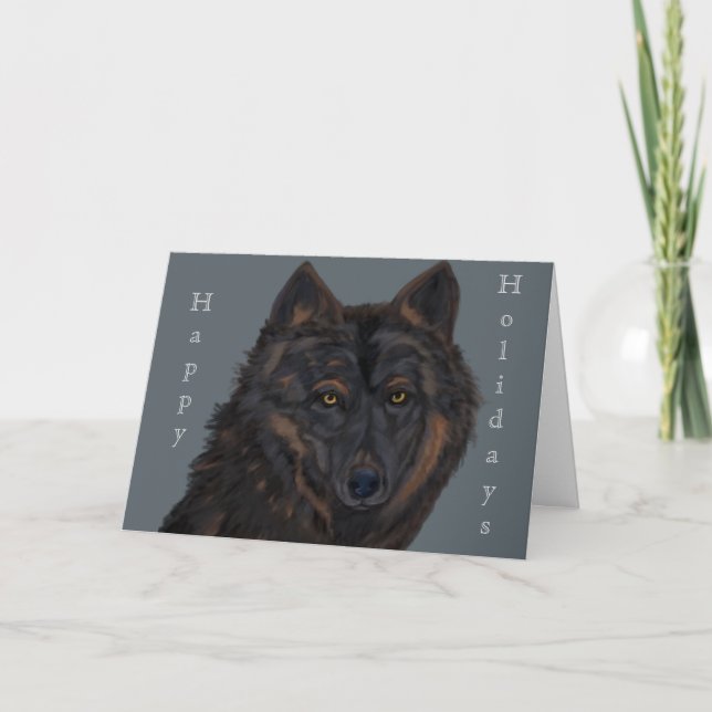 Carte Loup noir (Devant)