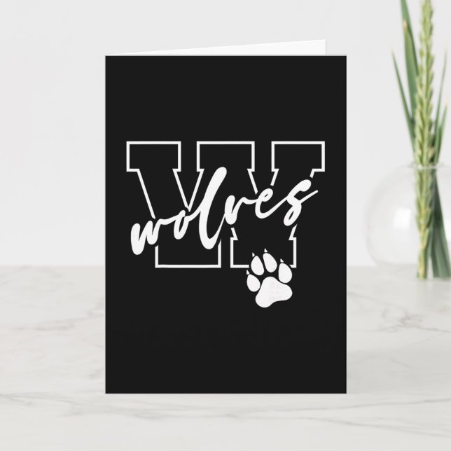 Carte Loups  (Devant)
