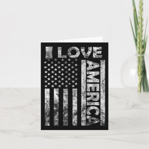 Carte Love America Shirt Usa Drapeau 4 Juillet Indépenda
