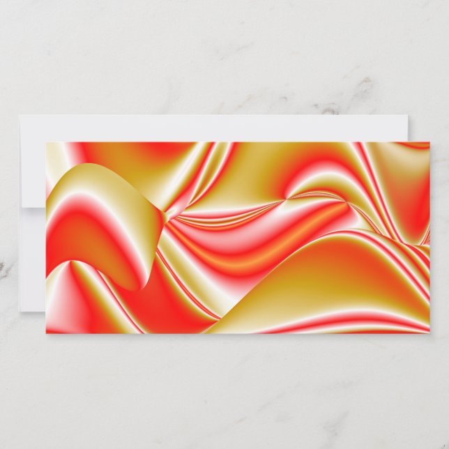 Carte Love and Gold Abstrait 3D Rainbowart (Devant)