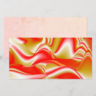 Carte Love and Gold Abstrait 3D Rainbowart