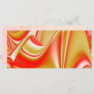 Carte Love and Gold Abstrait 3D Rainbowart