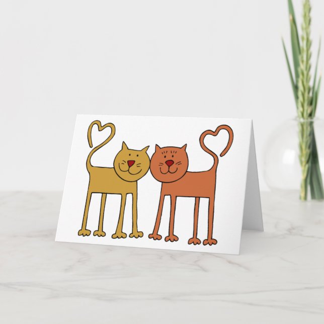 Carte Love Cats (Devant)