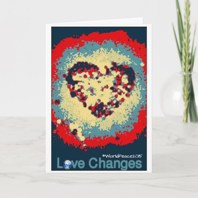 Carte Love Changes 2015 (Devant)