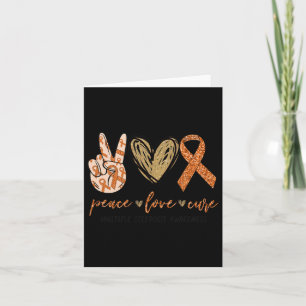 Carte Love Cure Multiple Sclerosis Sensibilisation Suppo