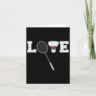 Carte Love Dminton Shuttle Birdies - Dminton Sport 1