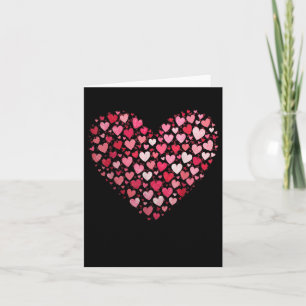Carte Love Heart Graphic Valentines Day Femmes Filles Ga