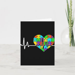 Carte Love Heart Puzzle Acceptation Hommes Femmes Enfant