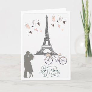 Carte Love In Paris, I love You Card 