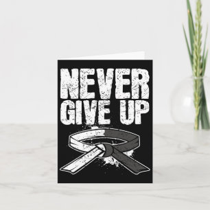 Carte Love Karate Black Belt Cadeau Design Martial Arts 