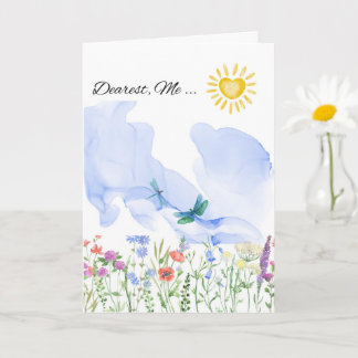 Carte Love letter to me or someone who needs reassurance