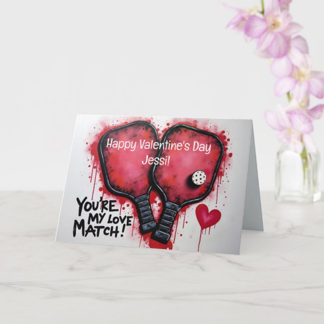 Carte Love Match Rally💘 Valentine's  (Orchidée)