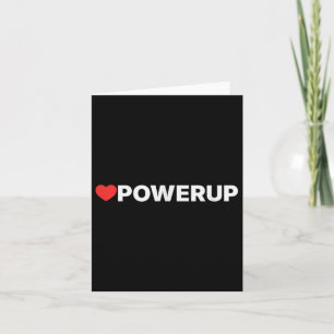 Carte Love Powerup - Cœur