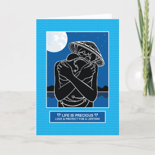 Carte Love & Protect 4_Greeting Card