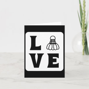 Carte Love Shuttle Dminton