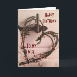 CARTE LOVE TO MY WIFE ON YOUR BIRTHDAY CARD<br><div class="desc">ICI BIRTHDAY AND EVERYDAY EST SPECIAL. BUT,  ON ICI "SPECIAL DAY" SEND OR GIVE HER A NICE CARD TO LET HER "KNOW HOW SPECIAL SHE IS AND HOW LOVED SHE IS" BY **YOU*</div>
