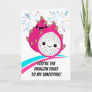 Carte Love Tropical Dragon Fruit Couple