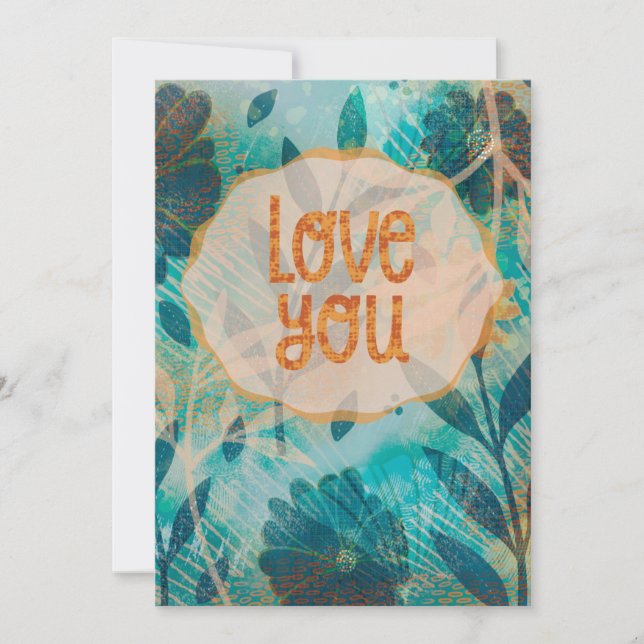 Carte Love You (Devant)