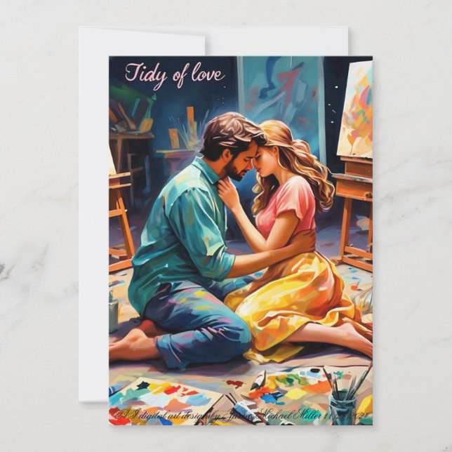 Carte Love You Card De James Michael Miller (Devant)