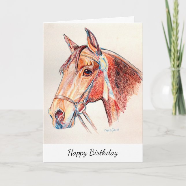 Carte Lovely Bay portant une rosette (Devant)