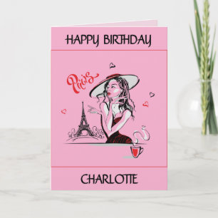 Carte Lover Paris Editable