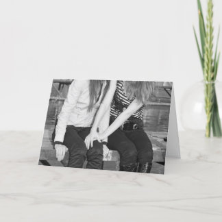 Carte Lovers on a Bench