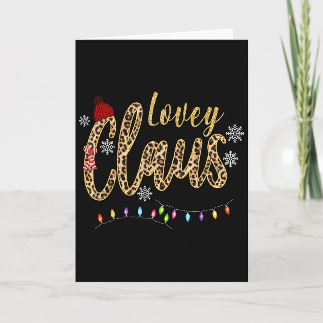 Carte Lovey Claus - Christmas Gift  (Devant)