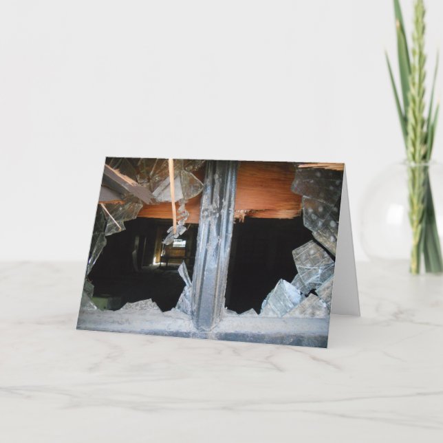 Carte "Lowertown Depot Vitre Cassée #1" Remise sur pied (Devant)