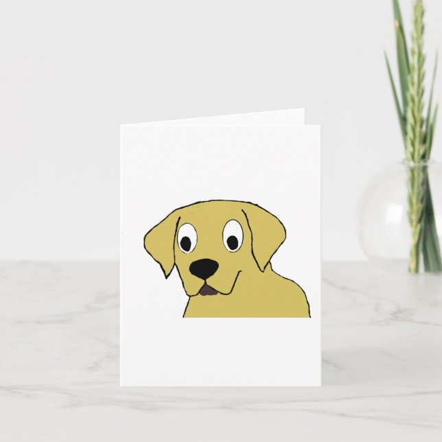 Carte LR yellow cartoon head (Devant)