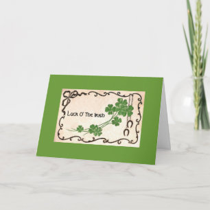 Carte Luck O' The Irish