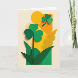 Carte Lucky Clover Sunrise