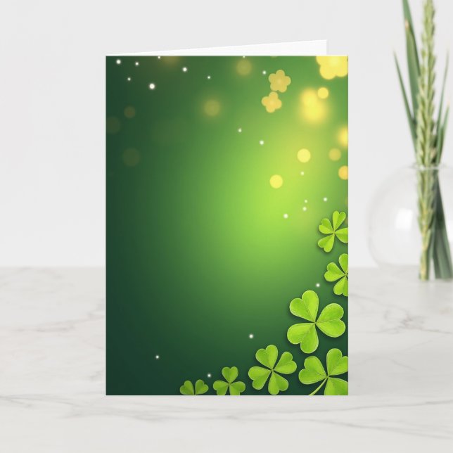 Carte Lucky Greens Spring Time Card (Devant)