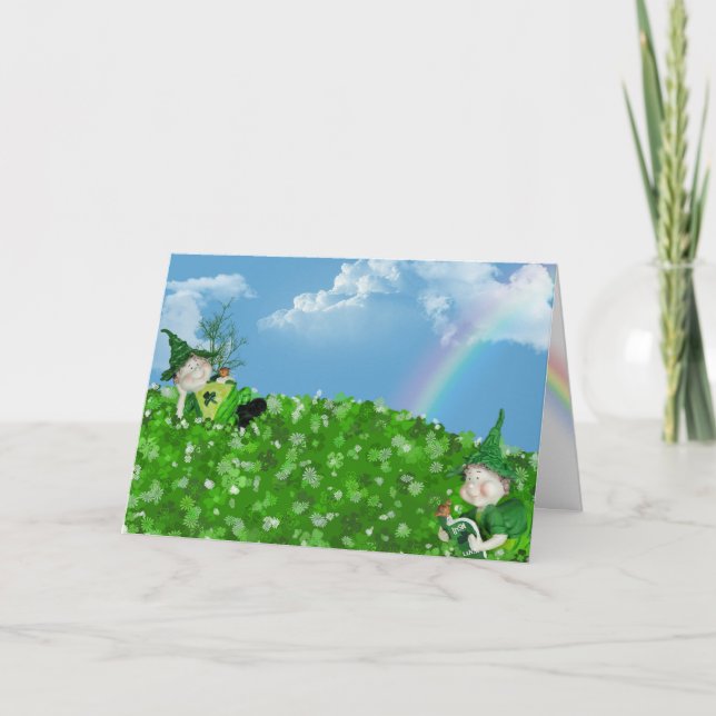 Carte Lucky Leprechauns (Devant)