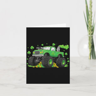 Carte Lucky monster truck bêtises pour la st patricks da