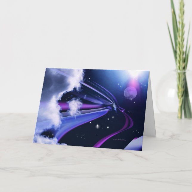 Carte “Lueur de lune #4”  (Devant)