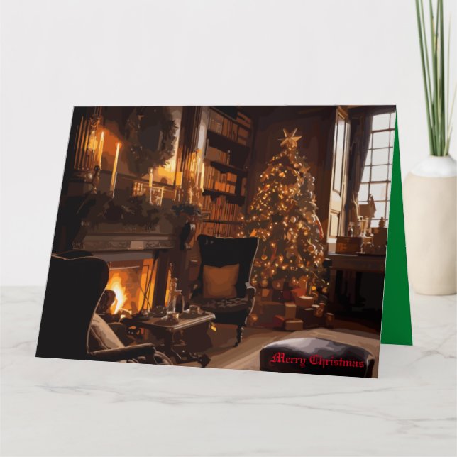 Carte Lueur festive (Devant)