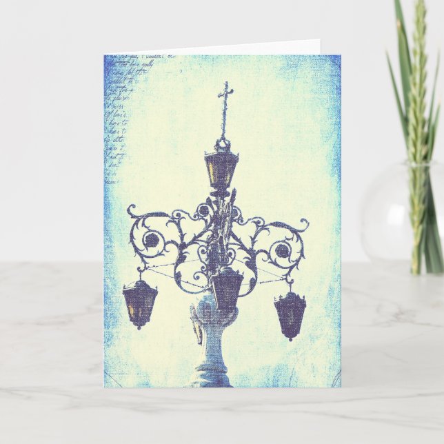 Carte Lumière de Kansas City Plaza avec une touche de gr (Devant)