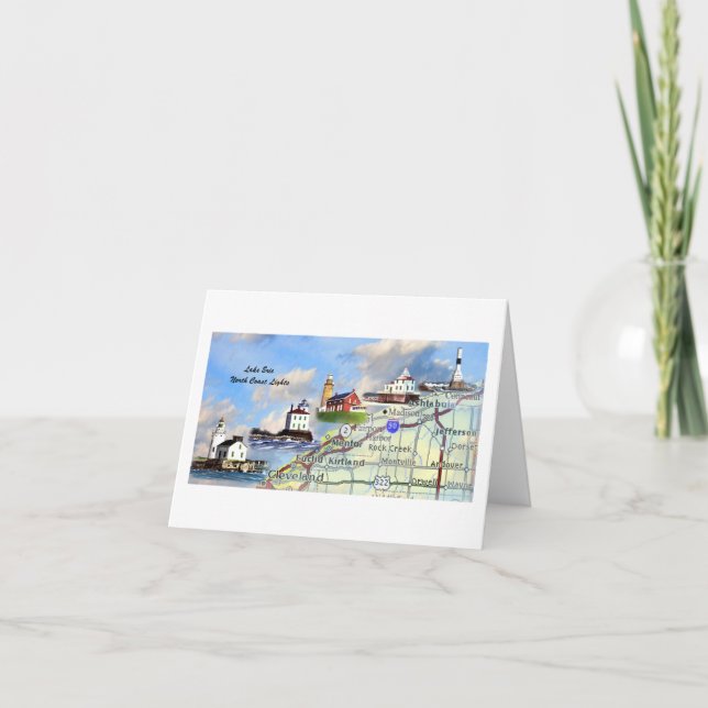 Carte Lumières de côte du nord (Devant)