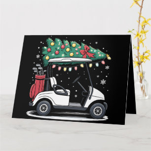 Carte Lumières de sapin de Noël pour chariot de golf Xma