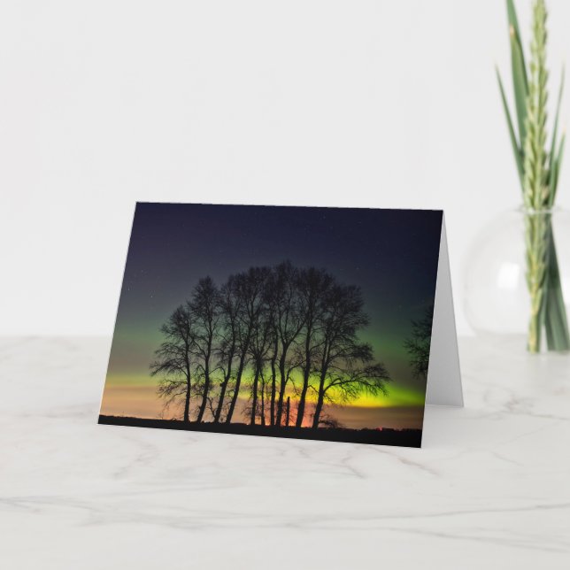 Carte Lumières du Nord | Manitoba Canada Grande Pointe (Devant)